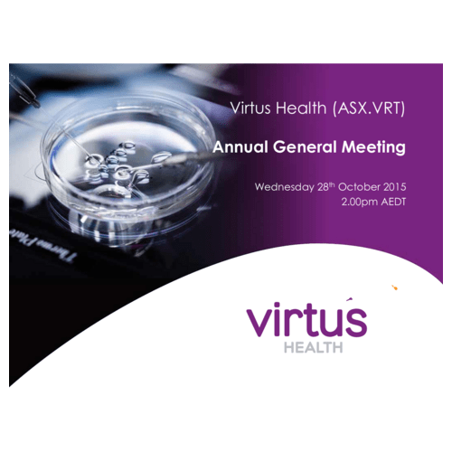 2015 AGM CEO's Presentation