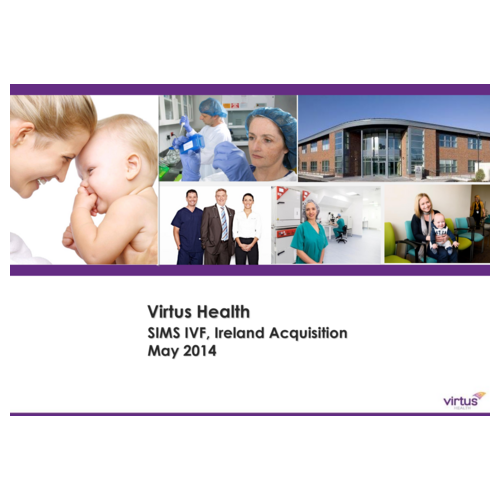 2014 SIMS IVF, Ireland Acquisition Presentation