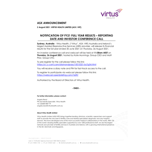 033-VRTFY21 Results_ Notification of Call - FINAL.pdf